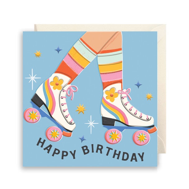 Happy Birthday Roller Skater