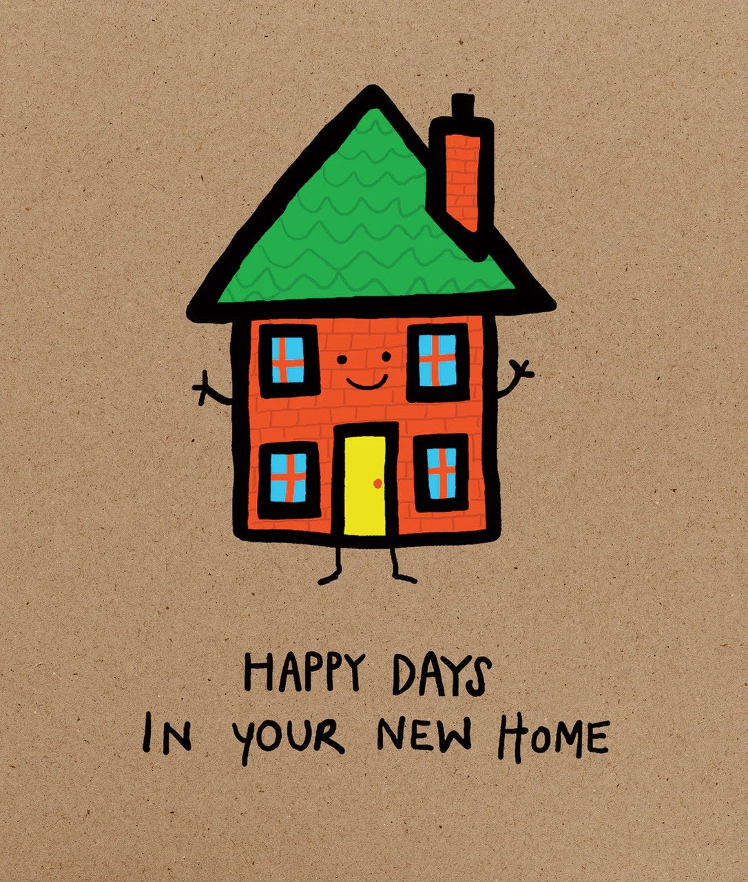 Happy Days In Your New Home Card