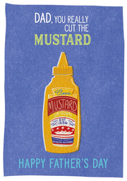 Mustard Father's Day Card