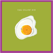 Egg-Cellent Dad Card