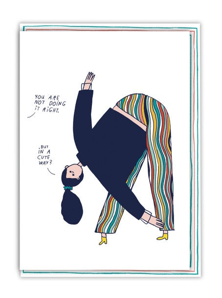 In  A Cute Way Card