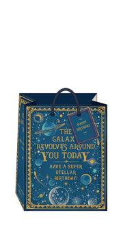 Gift Bag Medium Portrait - Galaxy Storybook