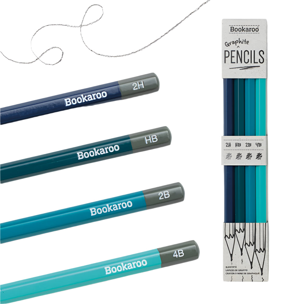 Graphite Pencils - Set of 4