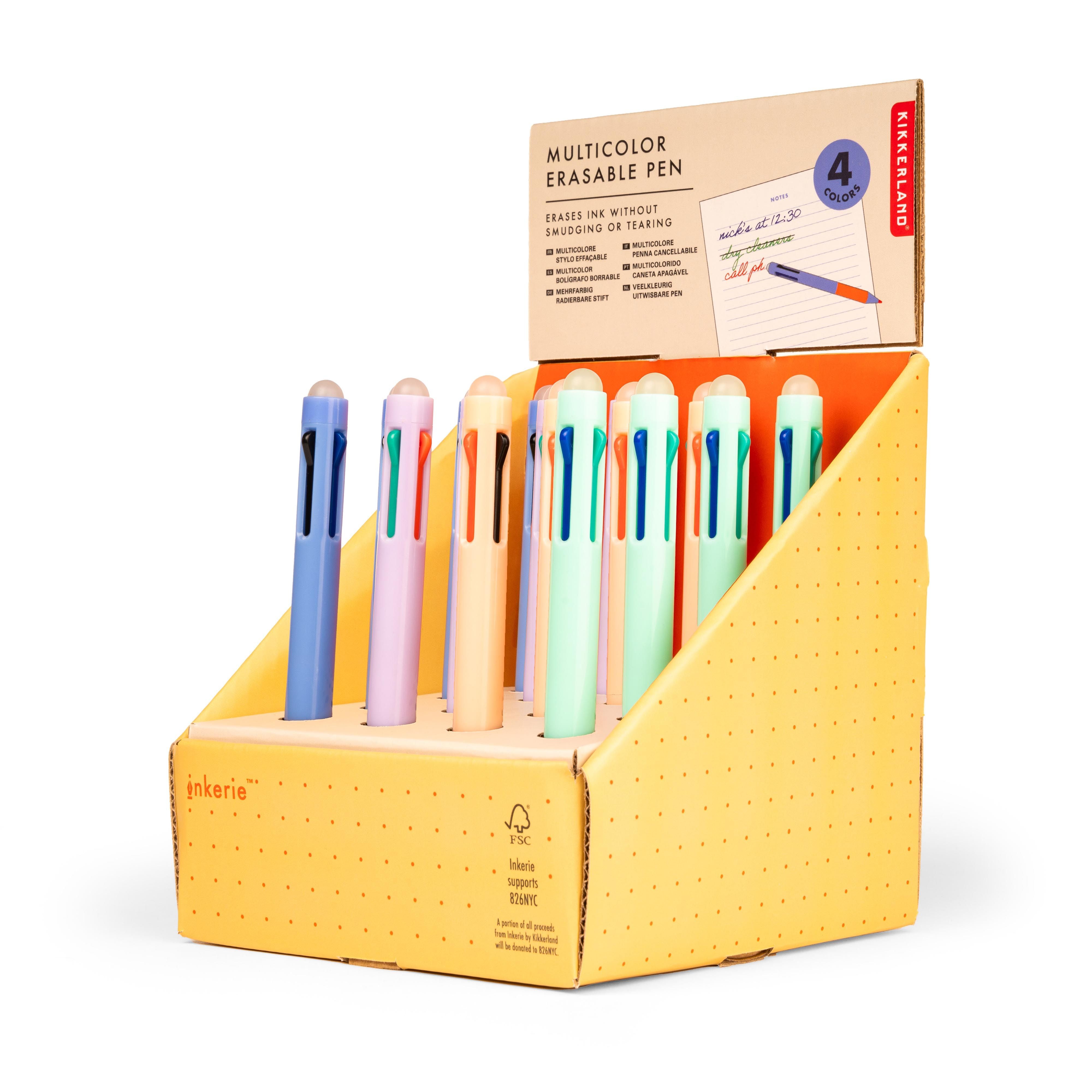 Inkerie Erasable Pen Multicolour