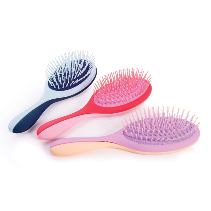 Contrast Brush & Mirror Set