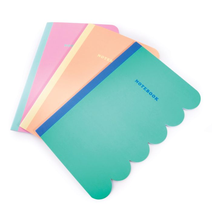 Happy Mondays A5 Stitched Notebook - Set of 3