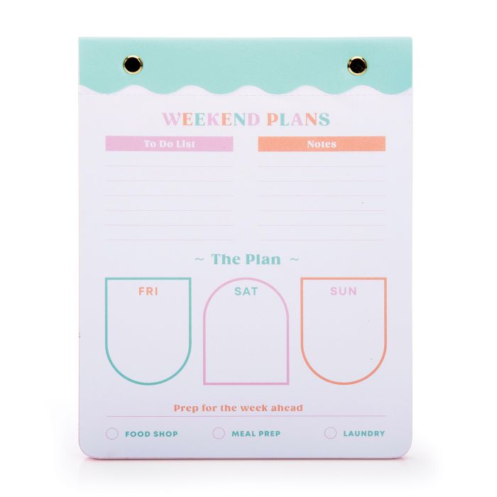 Happy Mondays Magnetic Weekend Planner