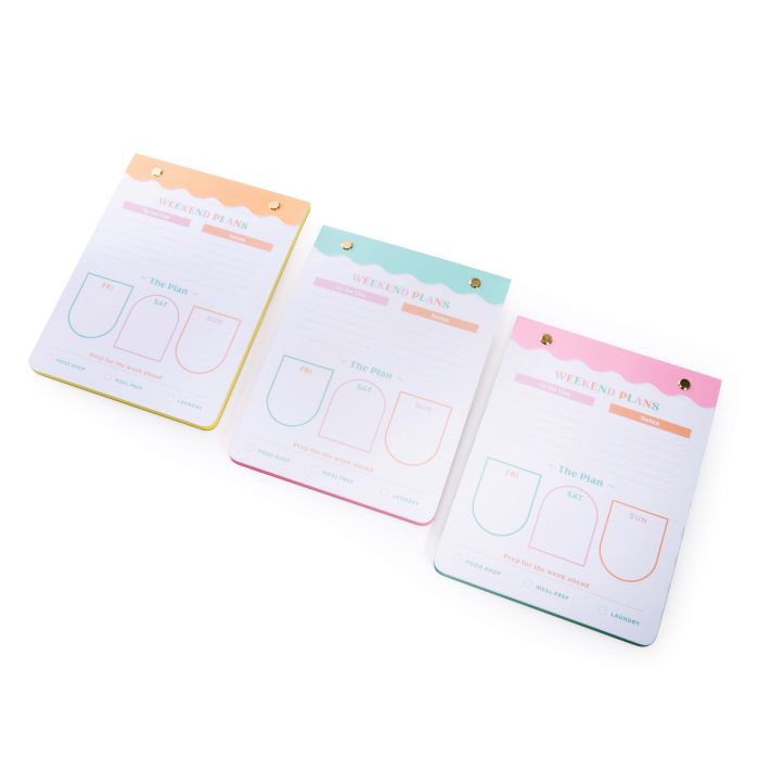 Happy Mondays Magnetic Weekend Planner