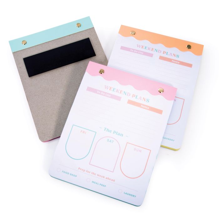 Happy Mondays Magnetic Weekend Planner
