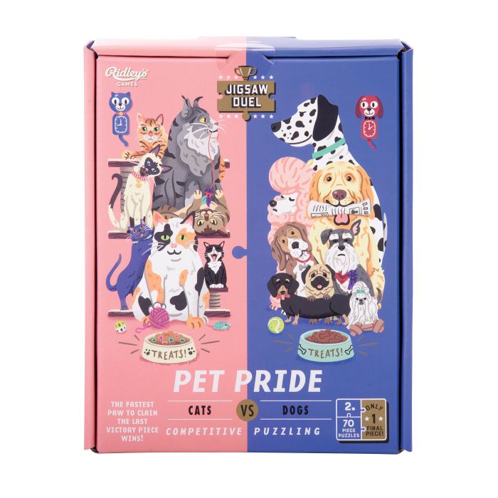 Jigsaw Duel - Pet Pride (Cats vs Dogs)