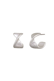 Callie Hoops - Silver