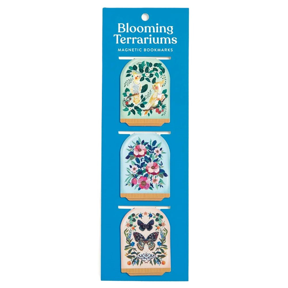 Magnetic Bookmarks Set of 3 - Blooming Terrariums