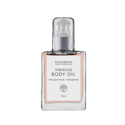 Natural Body Oil 100ml - Hibiscus: Rose Geranium + Bergamont