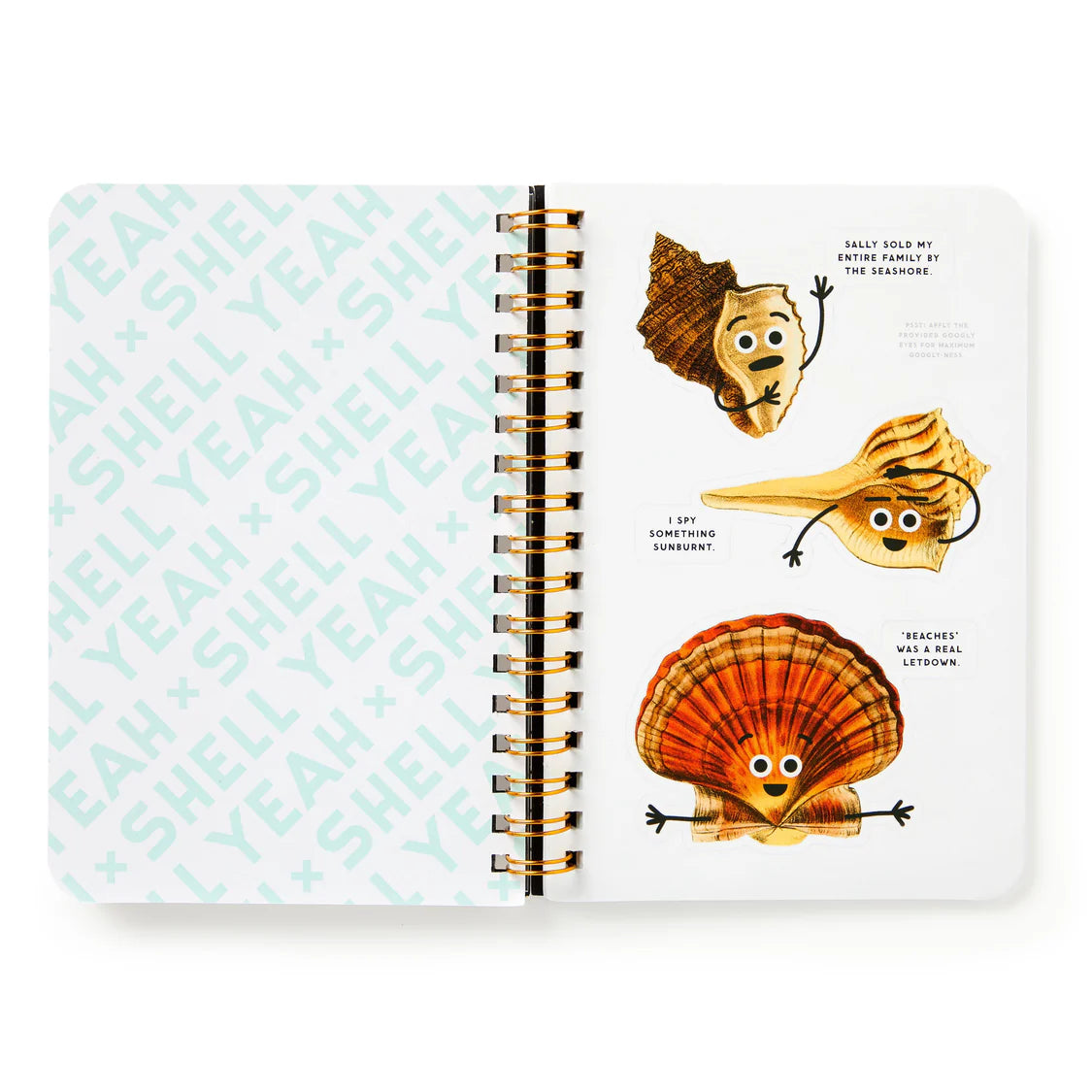 Sticker Book - Shell Yeah