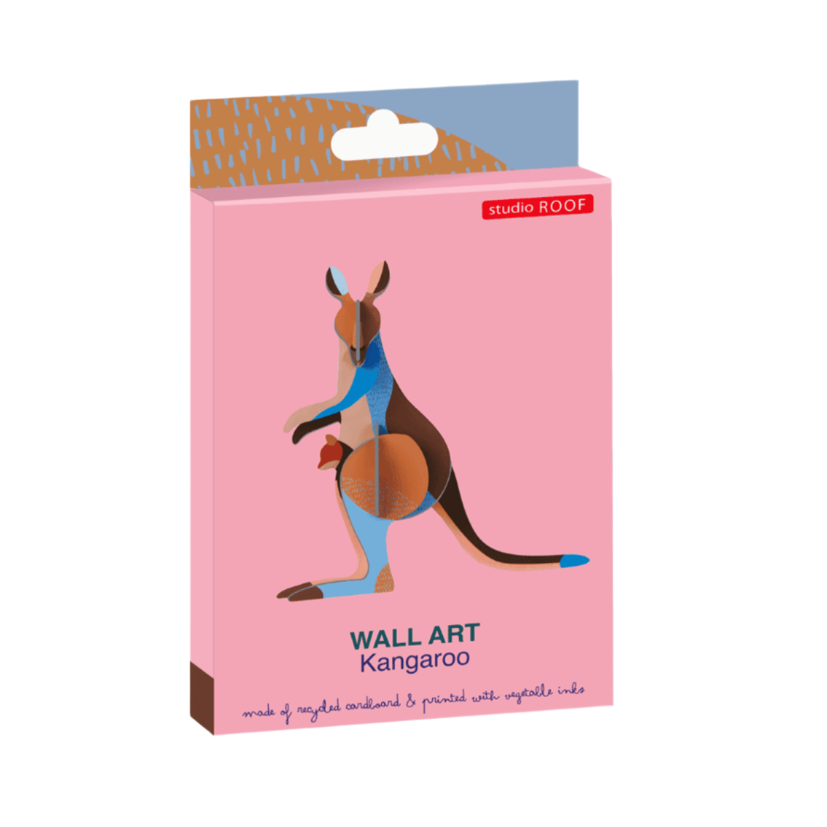 Cardboard Wall Art Small - Kangaroo