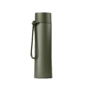 Move Flip Sip Drink Bottle Ceramic 660ml - Khaki