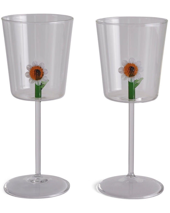 Fleur Wine Glass - Set of 2