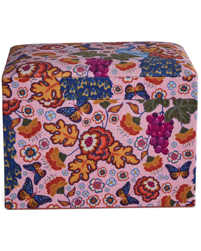 Lyon Velvet Jewellery Box - Large