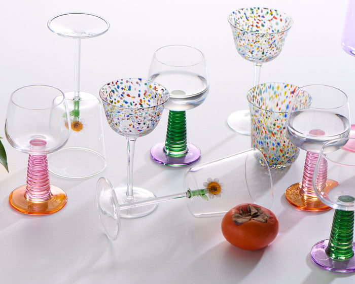 Fleur Wine Glass - Set of 2