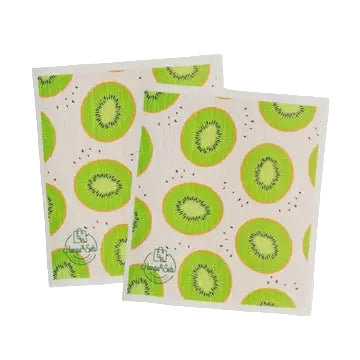 Harps & Seb Swedish Dishcloths (2) - Kiwi Time