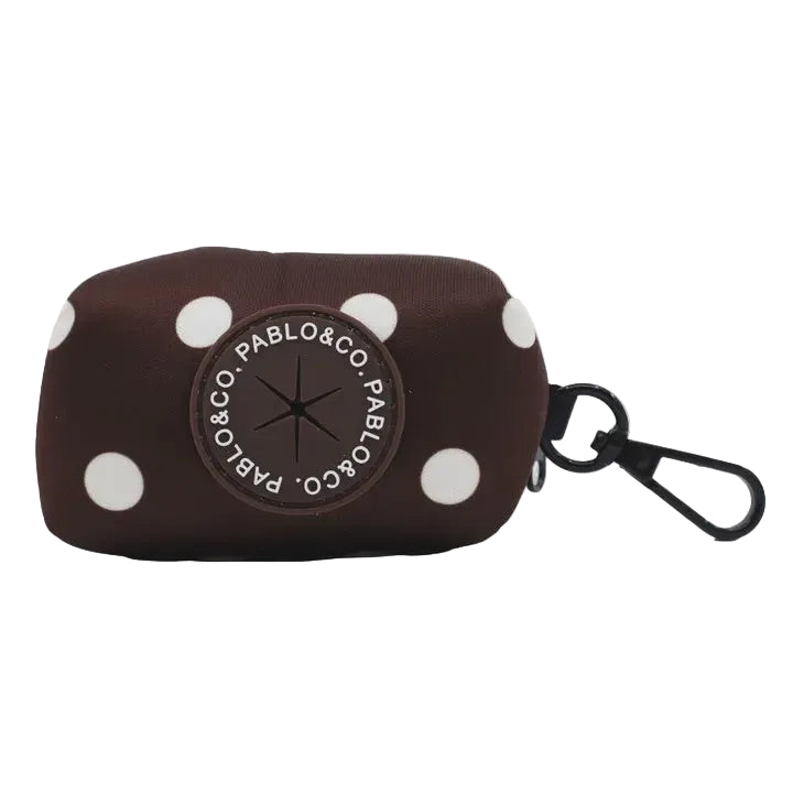 Dog Poop Bag Holder - Polka Dots