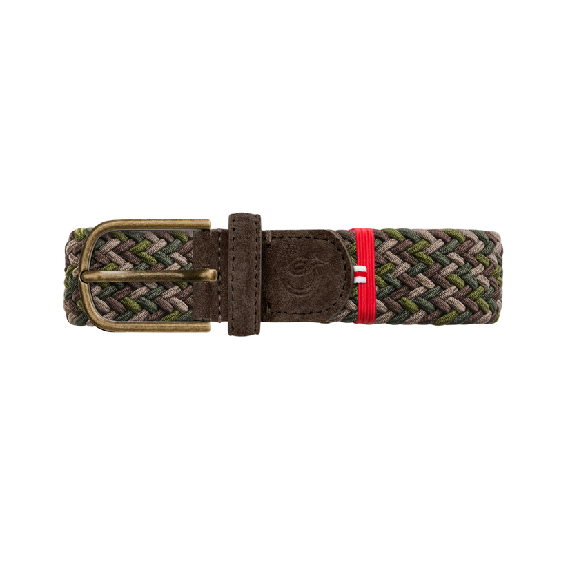 Stretchable Belt Solid Brass Buckle - Balmoral