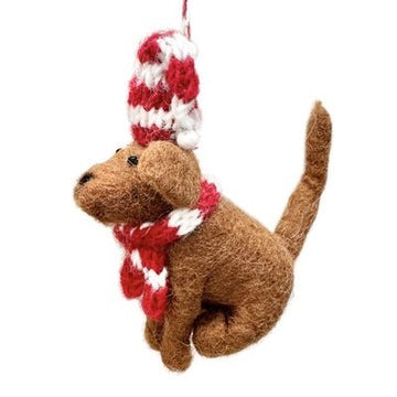 Handcrafted Christmas Decoration - Dog Daniel