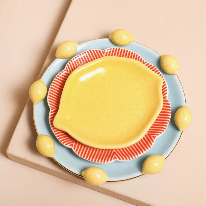 Squeeze the Day 3D Lemon Nesting Trinket Trays