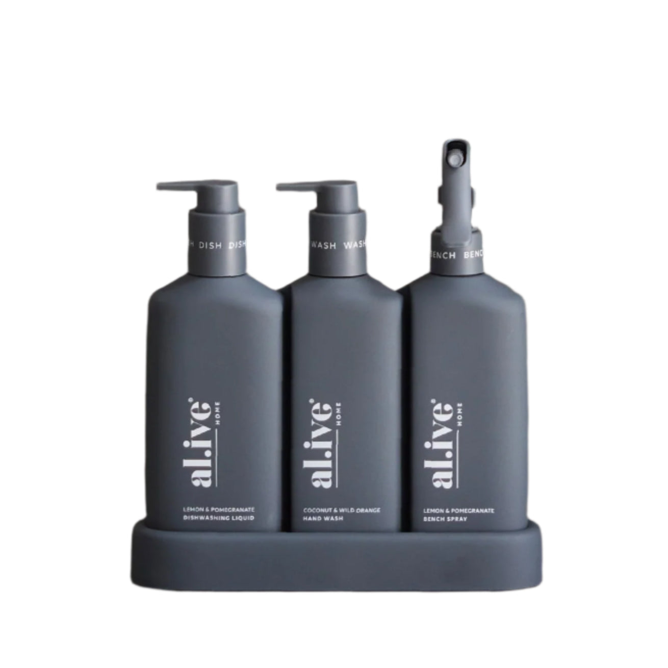 Kitchen Trio Blue - Dishwashing Liquid, Hand Wash & Bench Spray - Limited Edition
