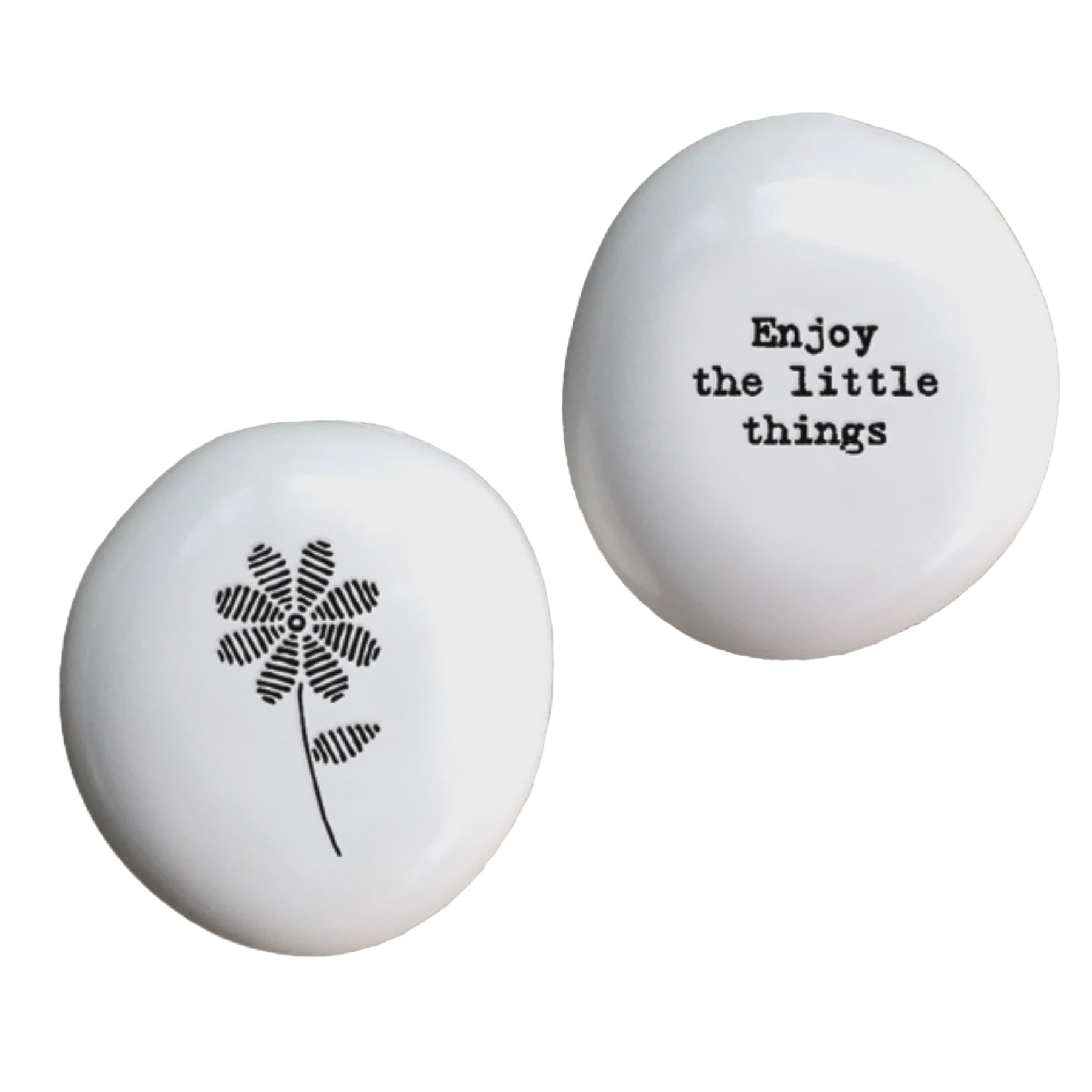 Porcelain Pebble - Enjoy The Little Things