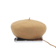 Woolen Beret - Tan