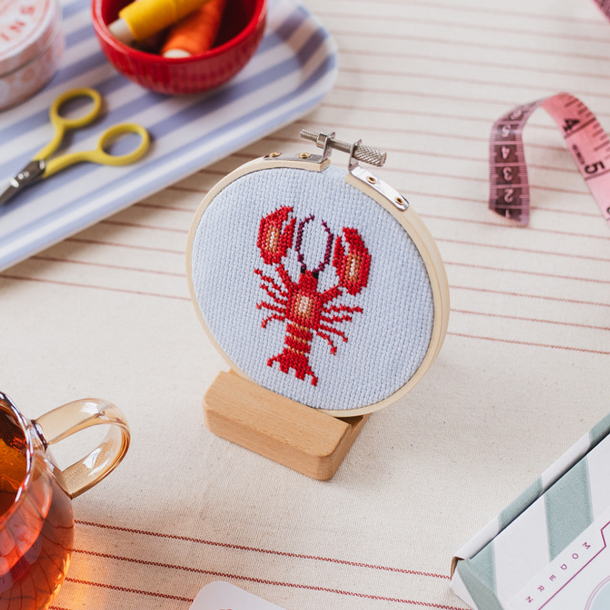 Cross-Stitch Kit - Lobster