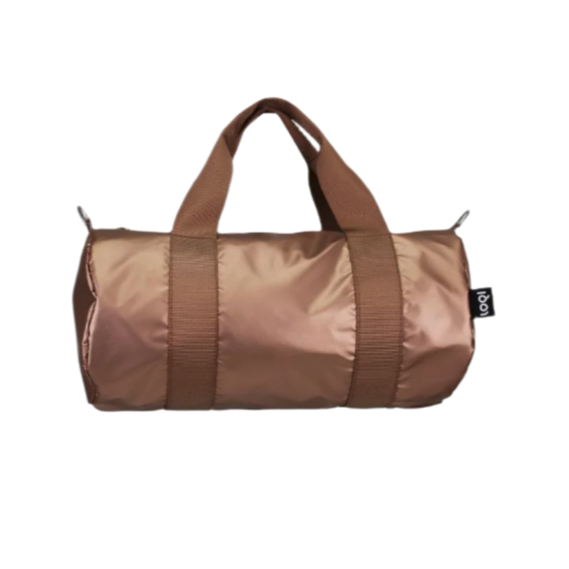Mini Weekender Bag - Metallic Rose Gold