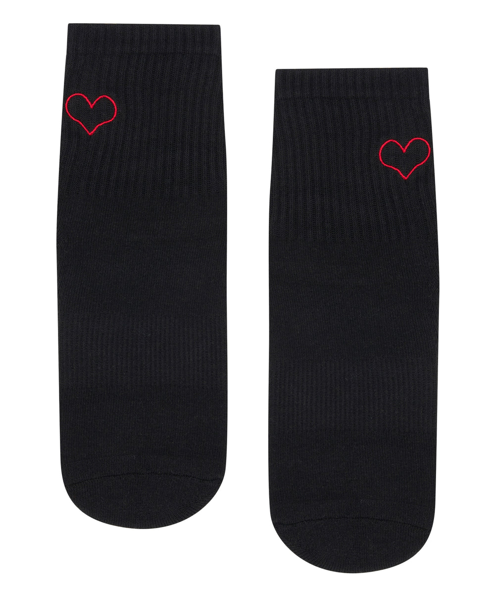 Crew Grip Socks - Love Struck Black