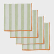 Luna Cotton Napkin set of 4, Pist/Papaya