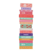 Romance Novels Book Stack Transparent Bookmark