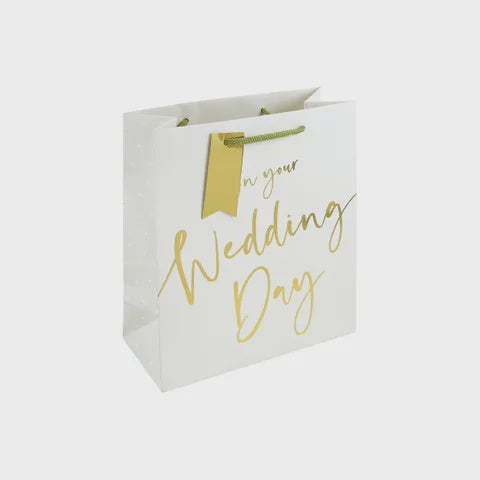 Medium Gift Bag - Wedding Day Script