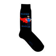 LAFITTE Socks - Super Dad - Black (W8 - 12, M6 - 11)