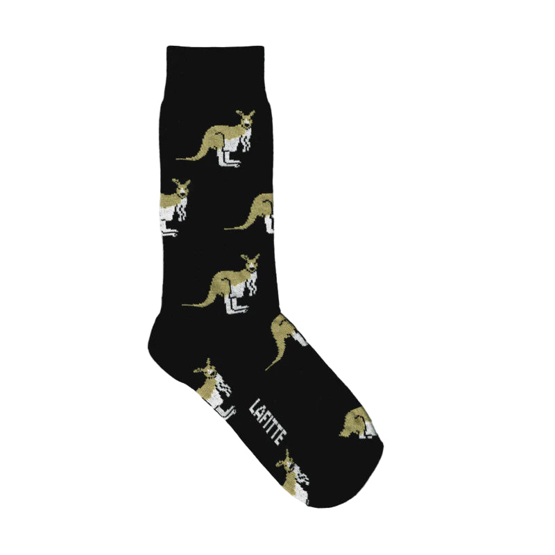 Lafitte Socks - Kangaroo Black