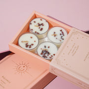 Crystal Infused Tea Lights - Mia