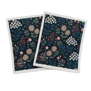 Harps & Seb Swedish Dishcloths (2) - Midnight Meadow