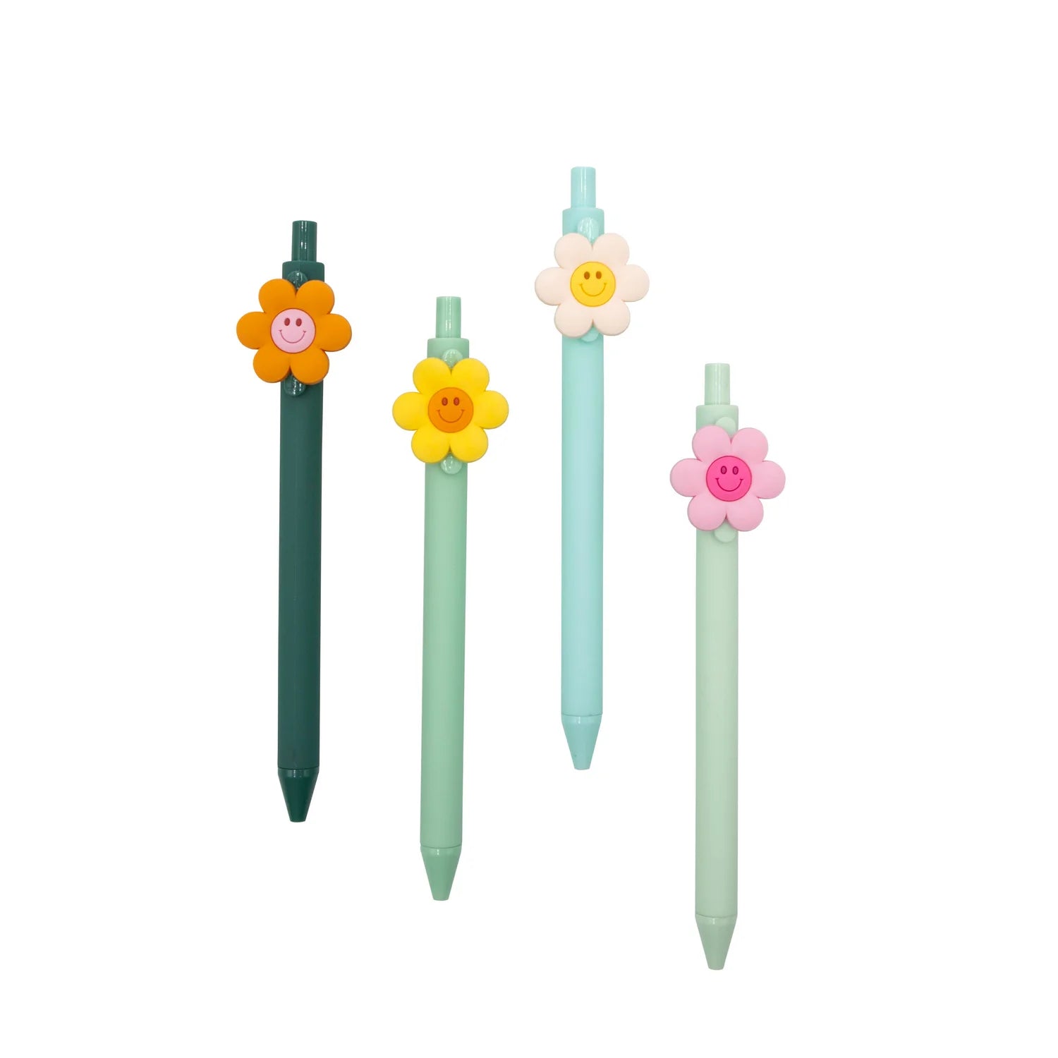 Flower Power Plant Life Pens - Set of 4