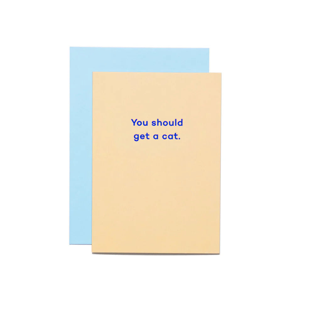 You Should Get a Cat Card