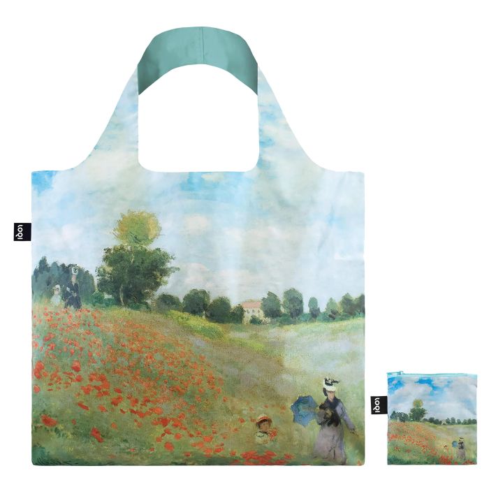 Shopping Bag - Monet Wild Poppies