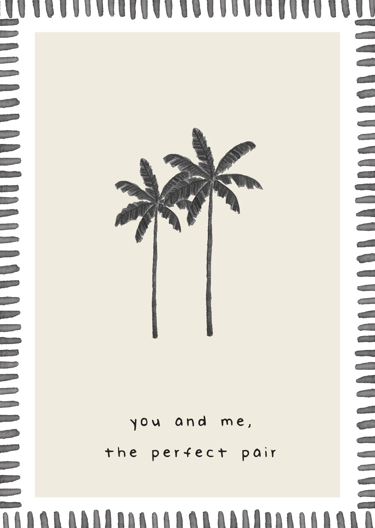You & Me The Perfect Pair Card