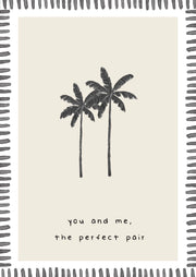 You & Me The Perfect Pair Card