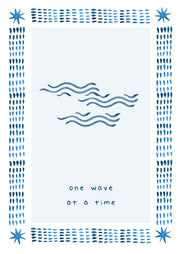 One Wave At A Time Card
