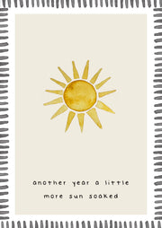 Another Year A Little More Sun Soaked Card