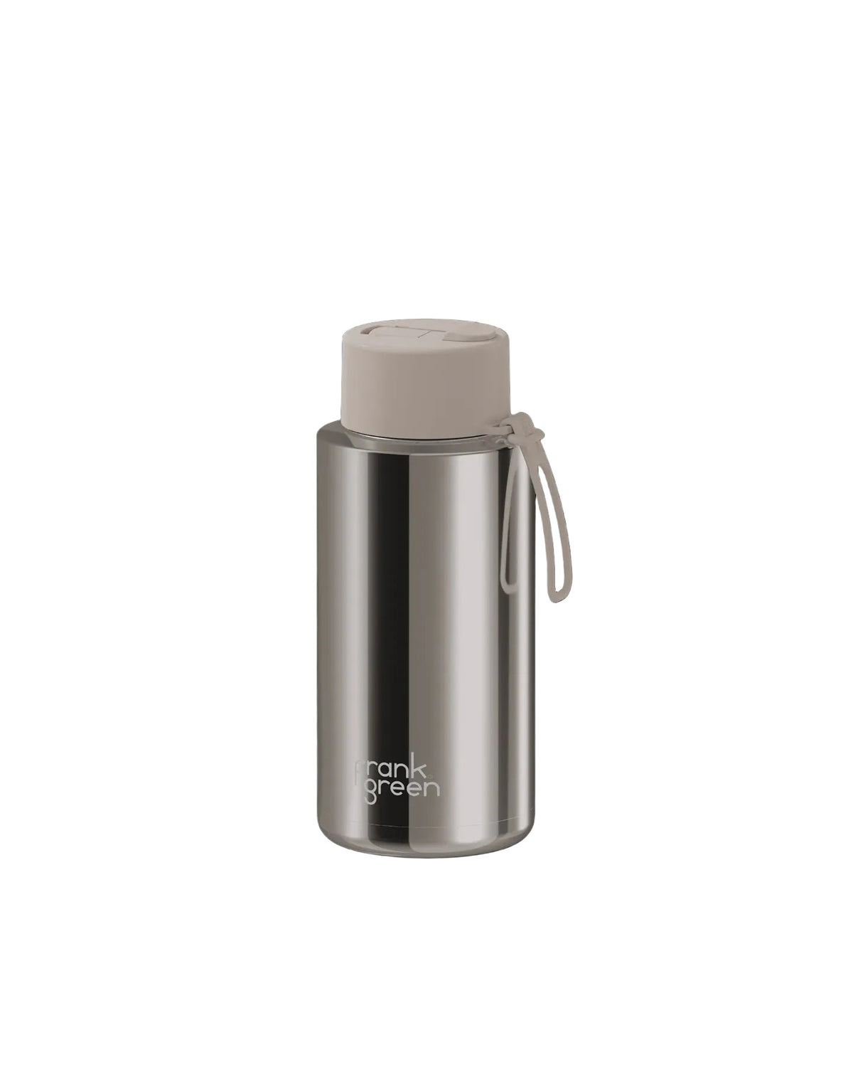 1L Chrome Ceramic Reusable Bottle - Moon Dust / Moon Dust