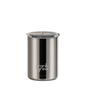 355ml Chrome Ceramic Coffee Cup with Hinged Screw Lid - Moon Dust / Moon Dust